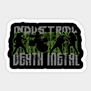 INDUSTRIAL DEATH METAL Sticker